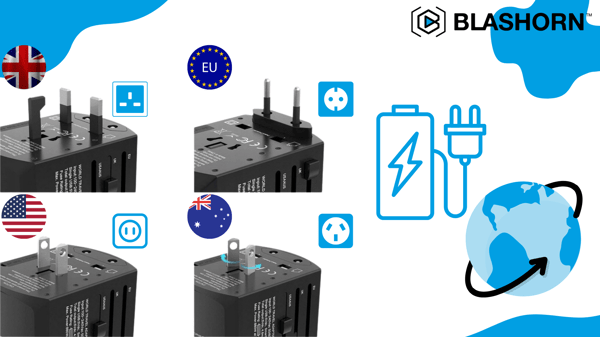 BLASHORN matka-adapteri USB-hubpi 5x USB