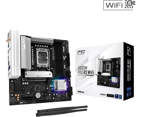 ASRock B860M Pro RS WiFi-moderkort