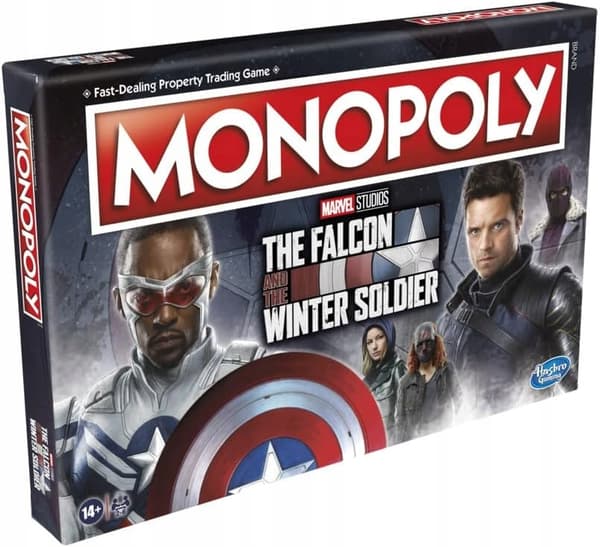 HASBRO MONOPOLY MARVEL FALCON BRÄDSPEL ENGELSK SAMLARFERSION