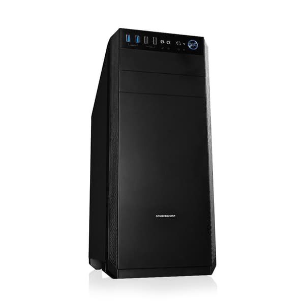 MODECOM OBERON PRO SILENT SVART DATORCHASSA