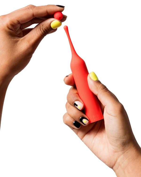 ROMP Mini Vibrator Med Två Olika Pop-Tips