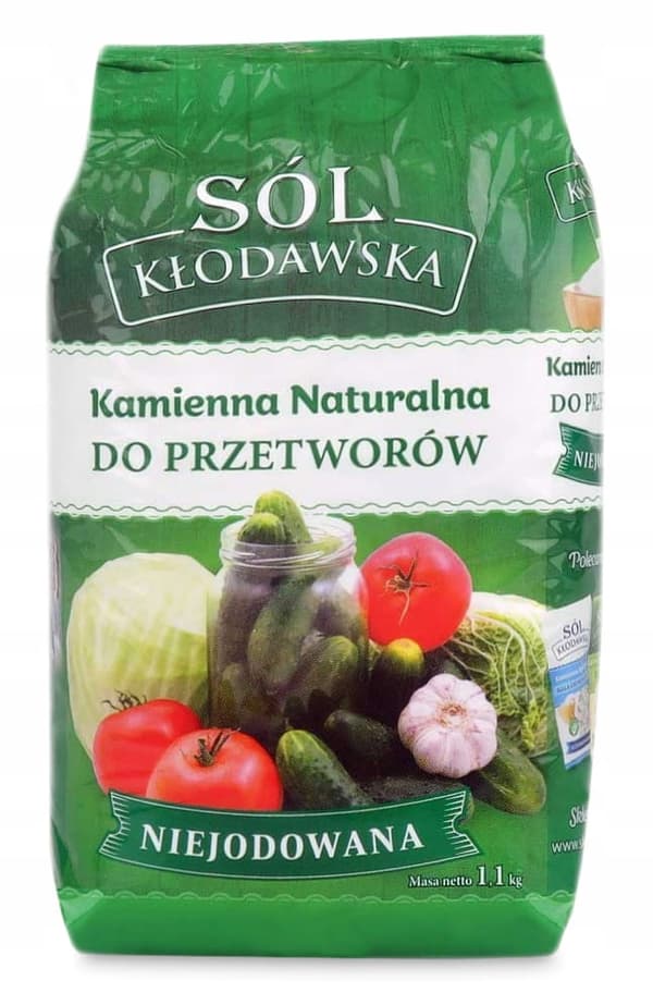 Kłodawa salt ojoderat livsmedelsgodkänt påse 1,1 kg