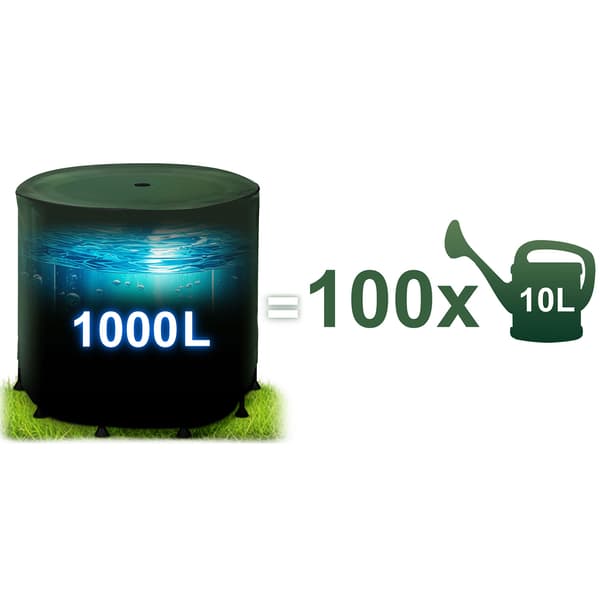 1000 l regnvandstank Plonos PL-523