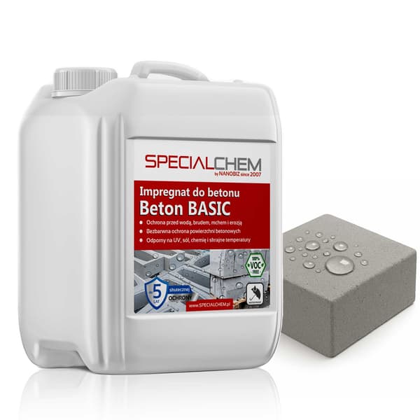 Specialchem Beton Basic farveløs betonimprægnering 10L