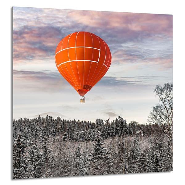 GLASPANEL FÖR KÖK 60x65 Ballong