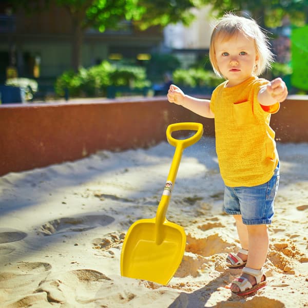 Megadidi Solid strandsandspade 49 cm dansk fremstilling