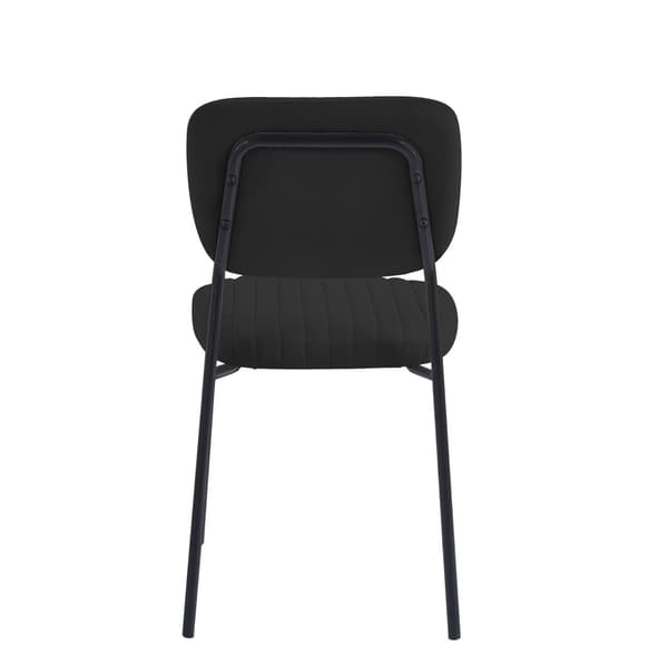 MINIMALISTISK SORT MODERNE FLØJLSVATTET LOFTSTOL