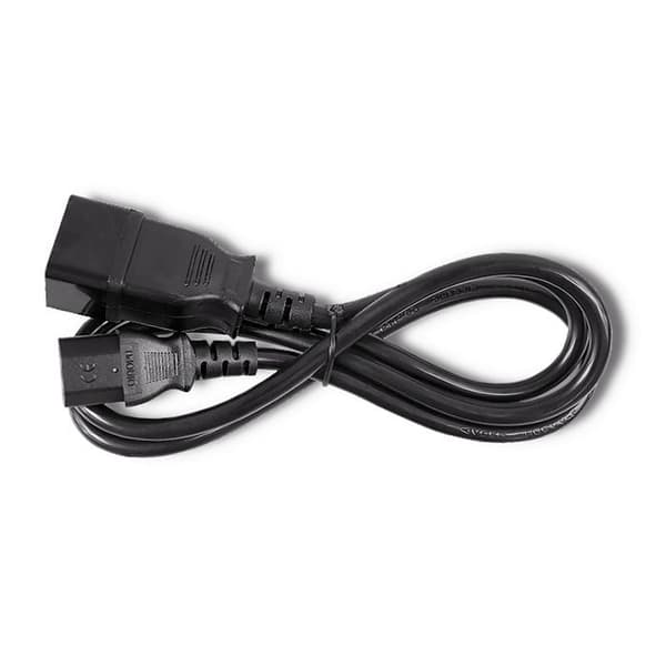 Qoltec IEC C20/C13 virtakaapeli | 3x1.5mm2 | 1.2m