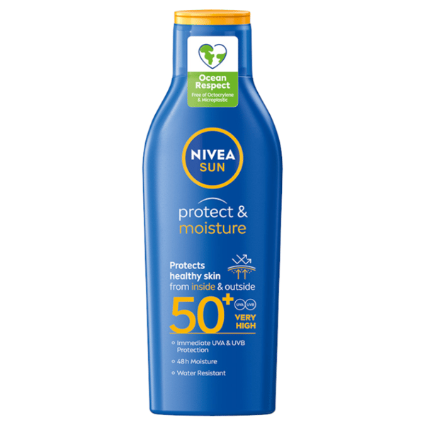 NIVEA SUN solcreme SPF 50+ vandfast 200ml
