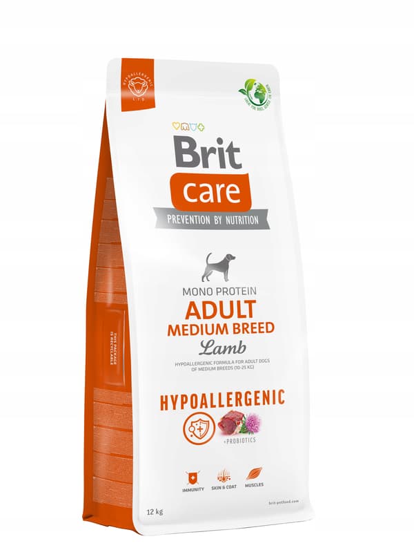 Brit Care Hypoallergeniskt Torrfoder för Hundar 12 kg Lamm