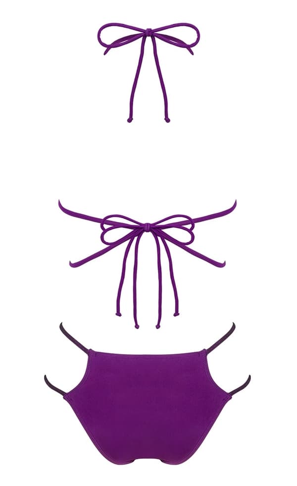 Obsessive Sexy Balitta Bikini I Glitrende Lilla M