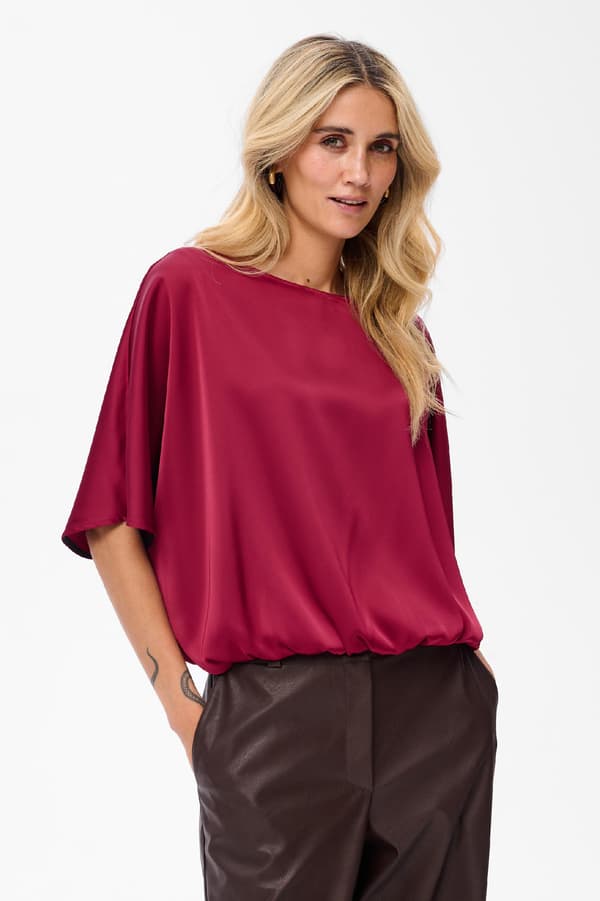Royal Aubergine Damebluse 36/38