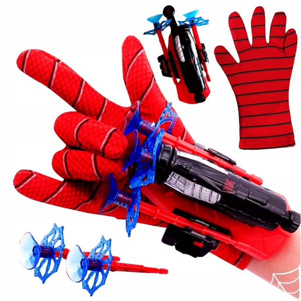 SPIDERMAN HANDSKE DARTKAST NETSKYTTER