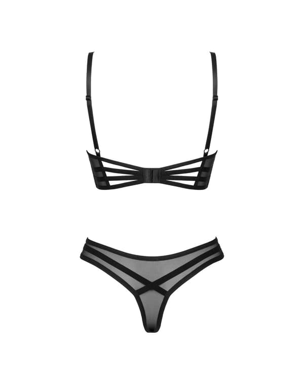 Obsessive Sexy Mesh Roxelia Sort Sæt XL2XL
