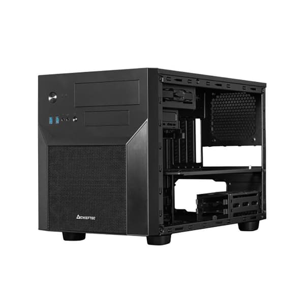 Chieftec Pro Cube CI-02B-OP mATX-kotelo ilman virtalähdettä