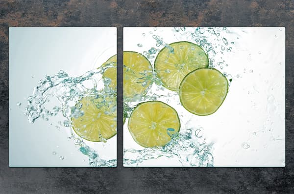 GLASTALLERK OCH SKÄRBRÄDA 100x52 LIME