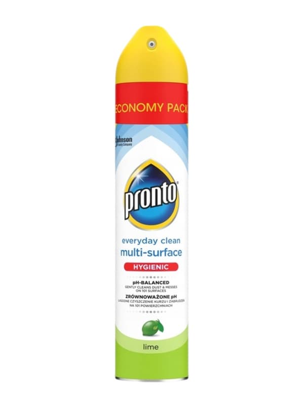 PRONTO Multi-Surface Dammspray för olika ytor Lime 300 ml