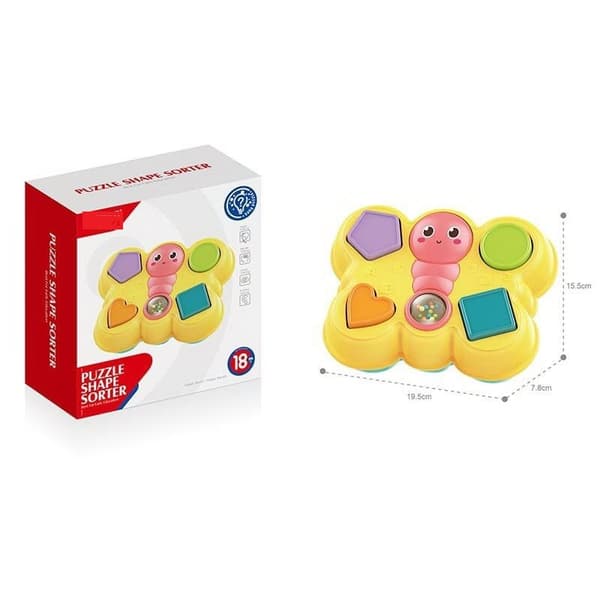Fjärilsformsorterare för barn 18 månader+