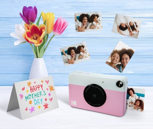 Kodak PRINTOMATIC Instant Print-kamera, 2x3'', lyserød