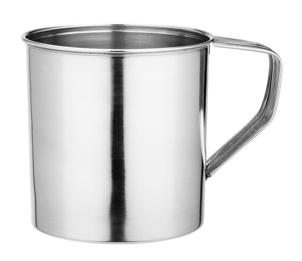 NDZ stålkrus, rustfrit stål, 11 cm, 0,9 l, 900 ml