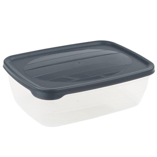 HOB021017 SET MED 3 REKTANGULÄRA MATBEHÅLLARE 2 L