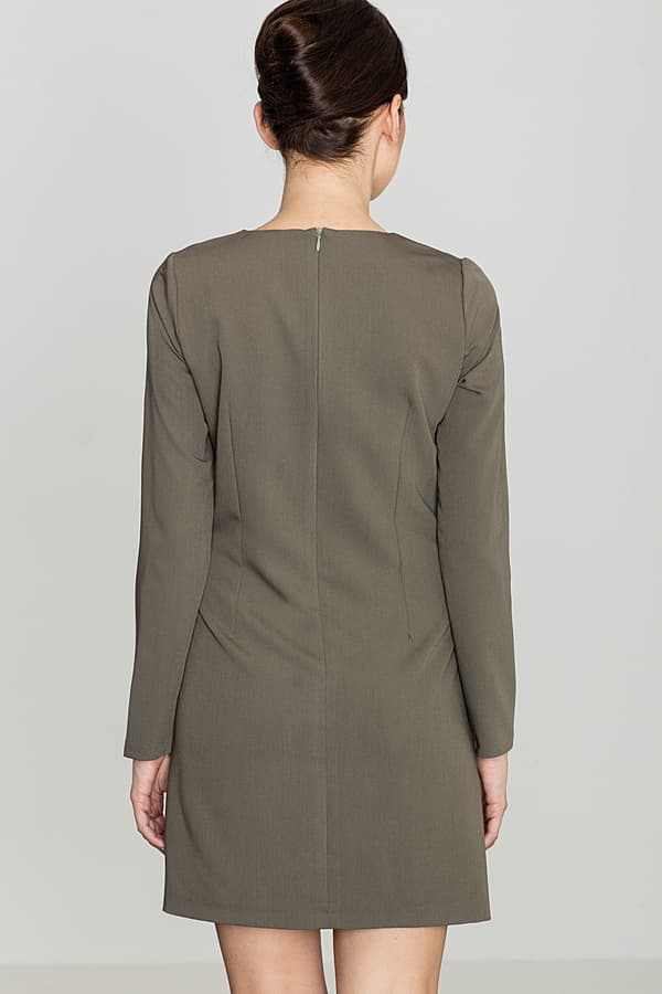 Klänning K373 Olivgrön XL