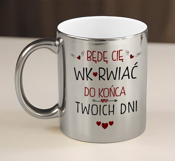 VALENTINSDAG GAVE TIL HENDE TIL HAM SØLVKOP TIL DINE DAGES END