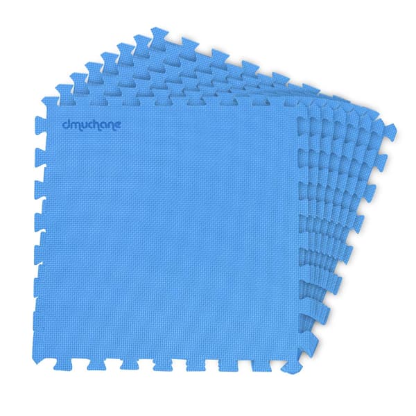 Skummatta för poolpussel 50 x 50 cm 8 st