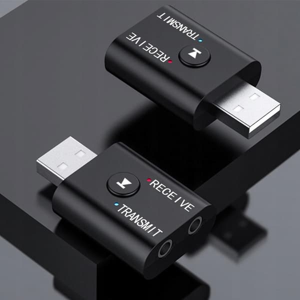 BLUETOOTH 5.0 -LÄHETINVASTAANOTIN + LÄHETIN 2in1