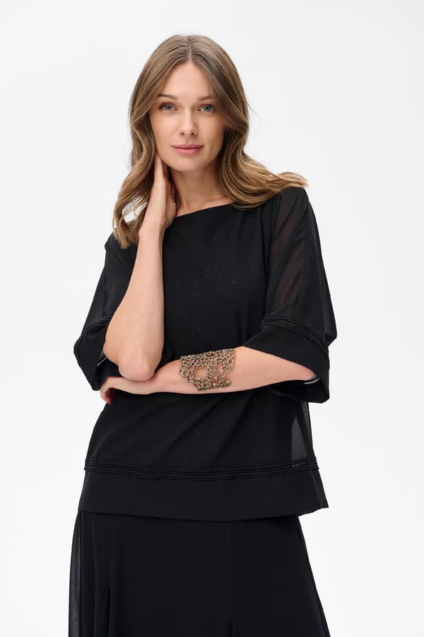 Pola Svart Damblus 40/42