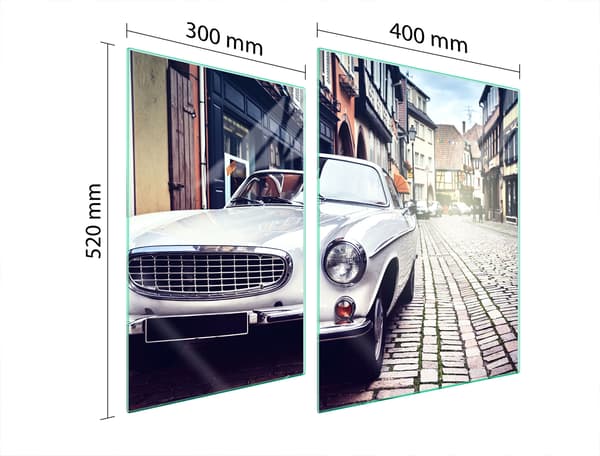 GLASSKYDDSPLATT FÖR SPIS 70x52 AUTO