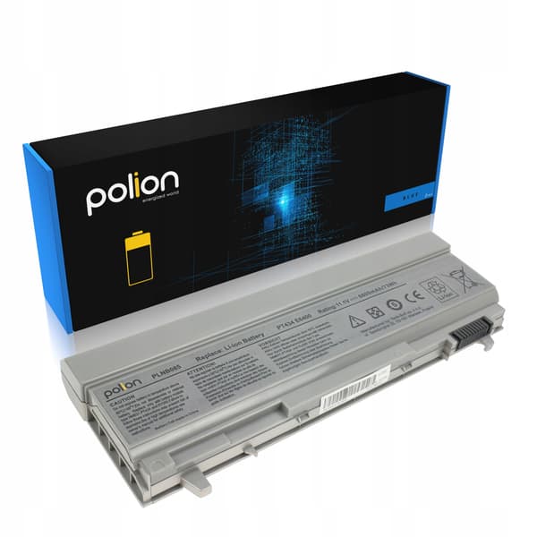 Laptop-batteri til DELL PT434 Latitude E6400 E6500 Precision M2400 6600mAh