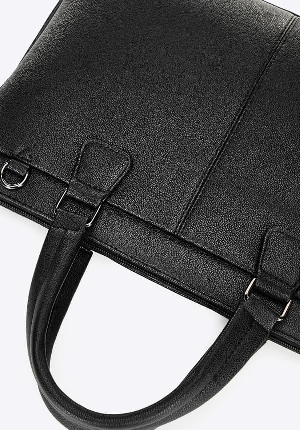 Wittchen Herre 14,5" Laptoptaske i Sort Kunstlæder