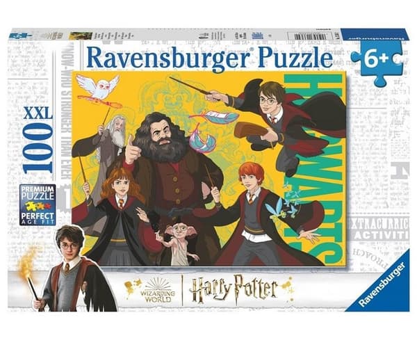 Harry Potter - Unga trollkarlar 2D-pussel 100 bitar