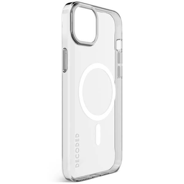 Decoded - iPhone 15 Plus skyddande skal kompatibelt med MagSafe (ice)