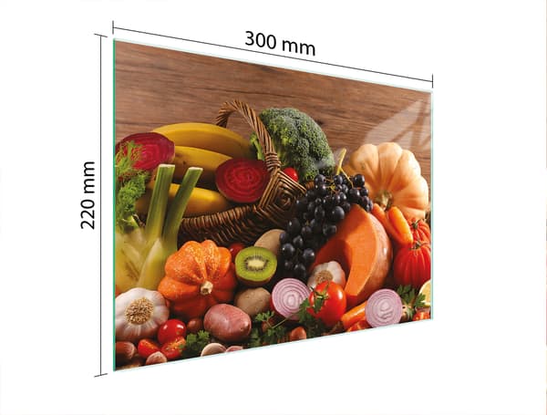 GLAS SKÆREBRÆT 30x22 MAD