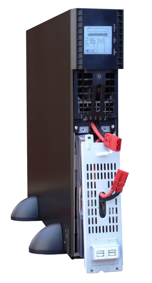 UPS ORVALDI V2000+ sinus 2U LCD Line-Interactive -hätävirtalähde