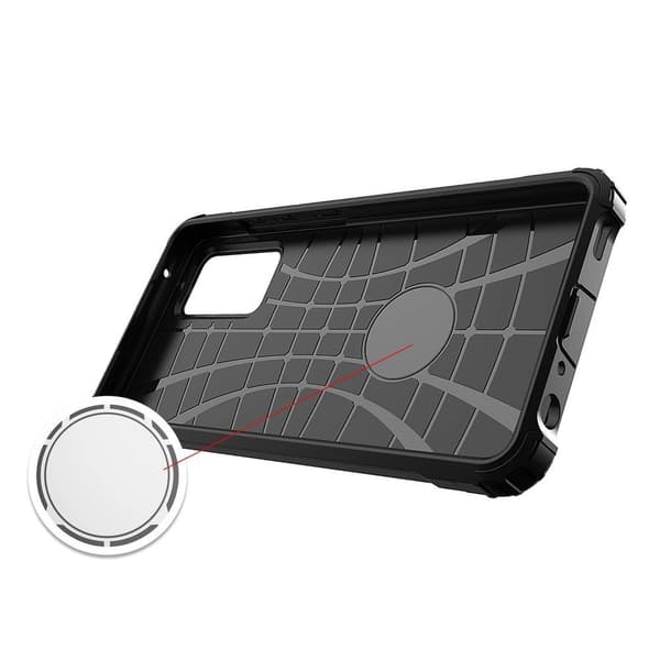 Hybrid Armor Cover til Samsung Galaxy A36 - Sølv