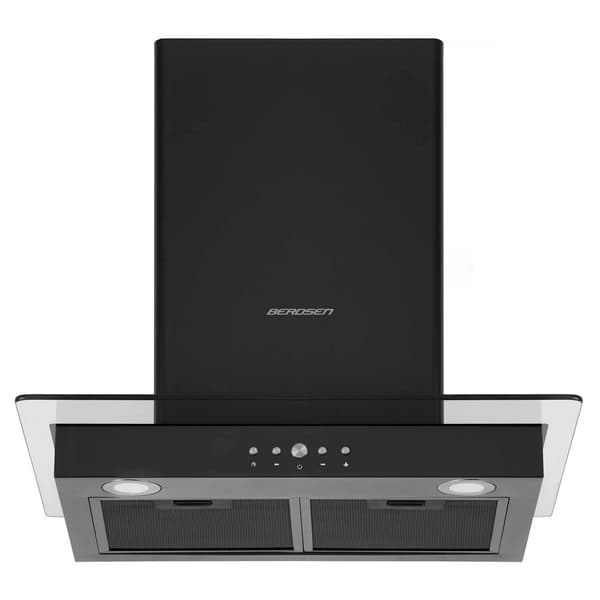 60 cm sort Berdsen BT-217 emhætte