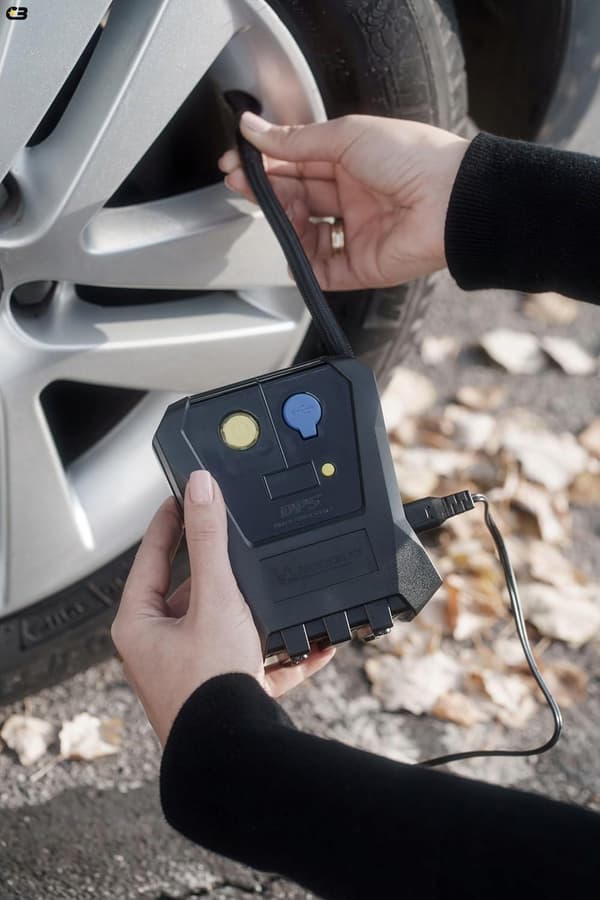 MICHELIN MINI DIGITAL KOMPRESSORPUMP FÖR BIL