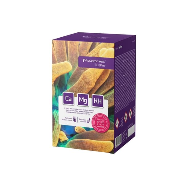 Aquaforest Test Pro Pack CA, KH, MG vattentestkit