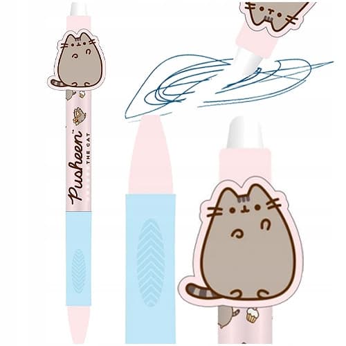 Pusheen radergummi kulspetspenna 1 st