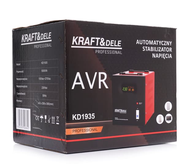 5000VA automatisk spændingsstabilisator | Kraft&Dele