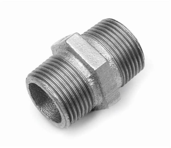GALVANISERET NIPPEL 1/2 TOMMER
