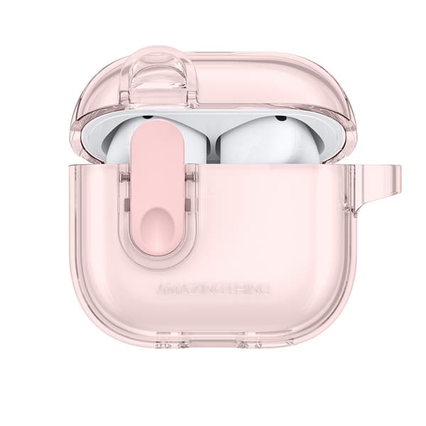 AirPods 4 Minimal Etui - Lyserød