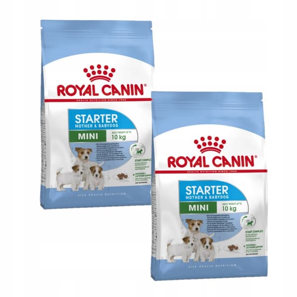 Royal Canin SHN Mini Starter M&B torrfoder för hundar 2x1kg