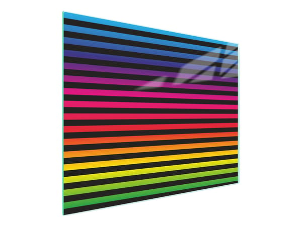 GLAS SKÆREBRÆT 52x30 FARVE