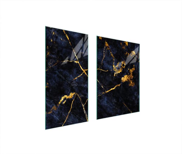 GLASBESKYTTELSESPLADE 75x52 MARMOR