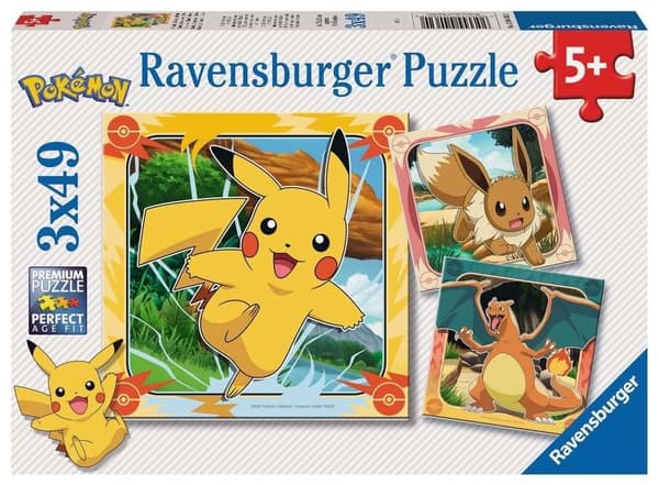 3x49 Pokémon-palapeli
