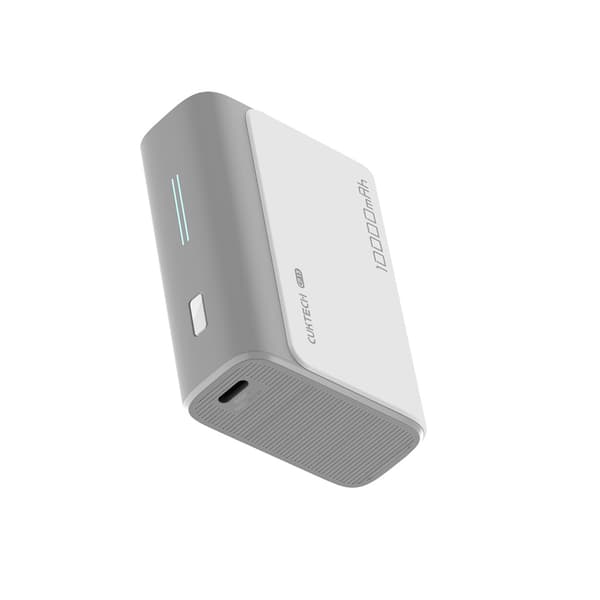 Varavirtalähde 10000mAh USB-A USB-C 30W - harmaa